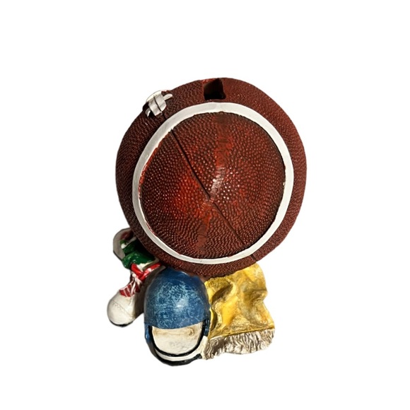 Ceramic Football Coin Bank - Picture 3 of 9